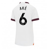 Manchester City Nathan Ake #6 Bortedrakt Dame 2023-24 Kortermet